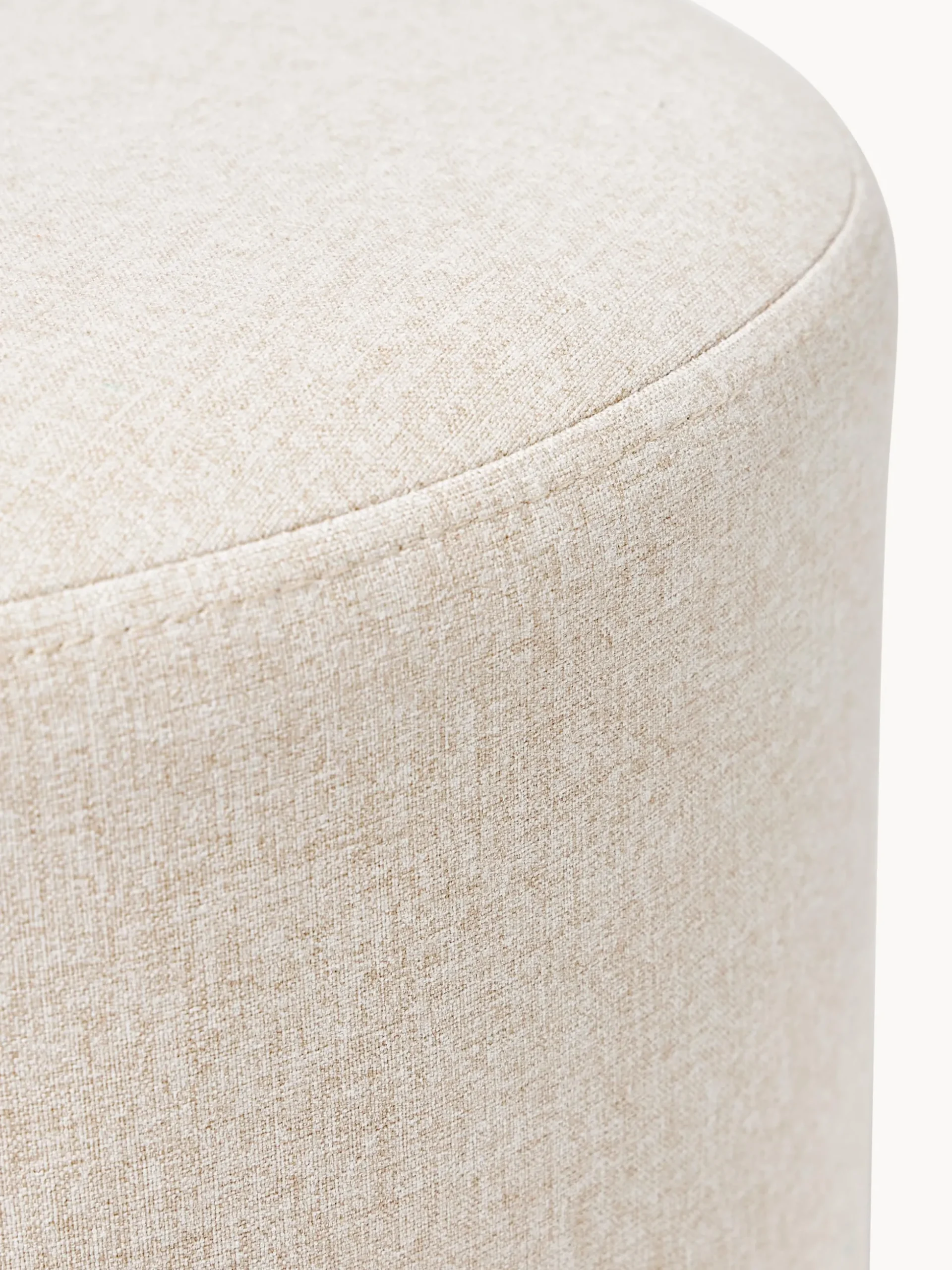 Pouf imbottito con intreccio viennese Mara