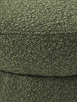 Pouf imbottito in bouclé Alto