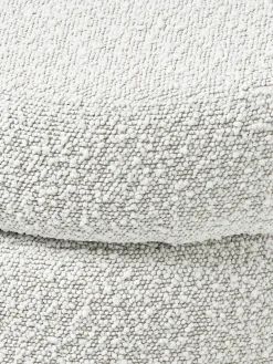 Pouf imbottito in teddy con contenitore Alto