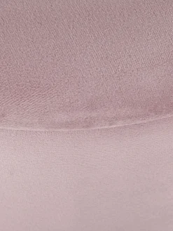 Pouf imbottito in velluto con vano contenitore Polina