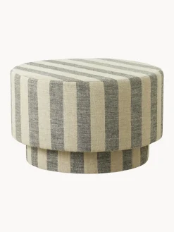 Pouf in lino Ladoga
