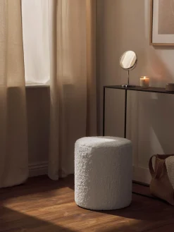 Pouf in teddy Daisy