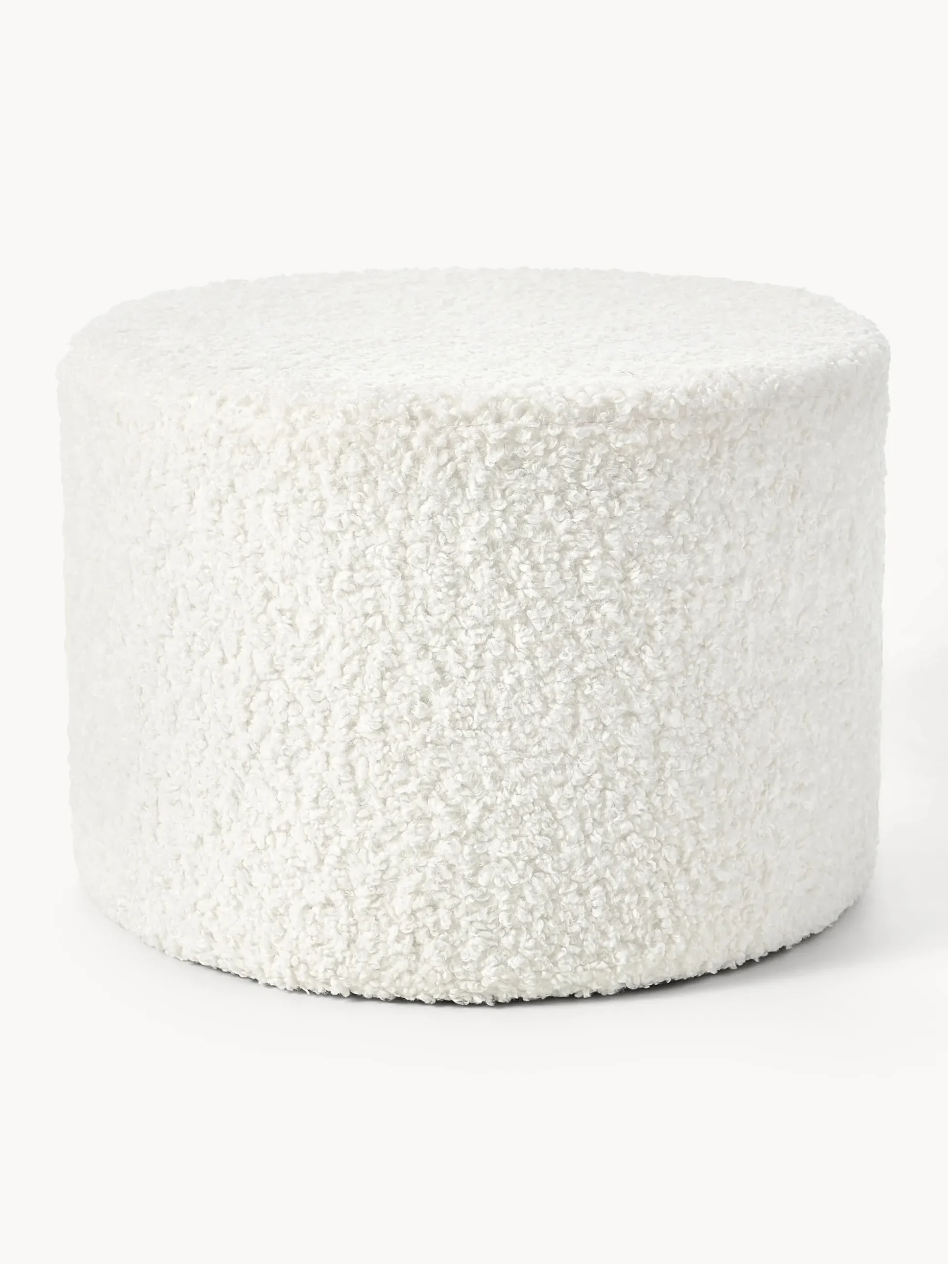 Pouf in teddy Daisy