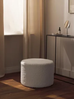 Pouf in teddy Daisy