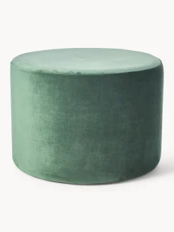 Pouf in velluto Daisy