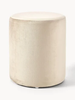 Pouf in velluto Daisy