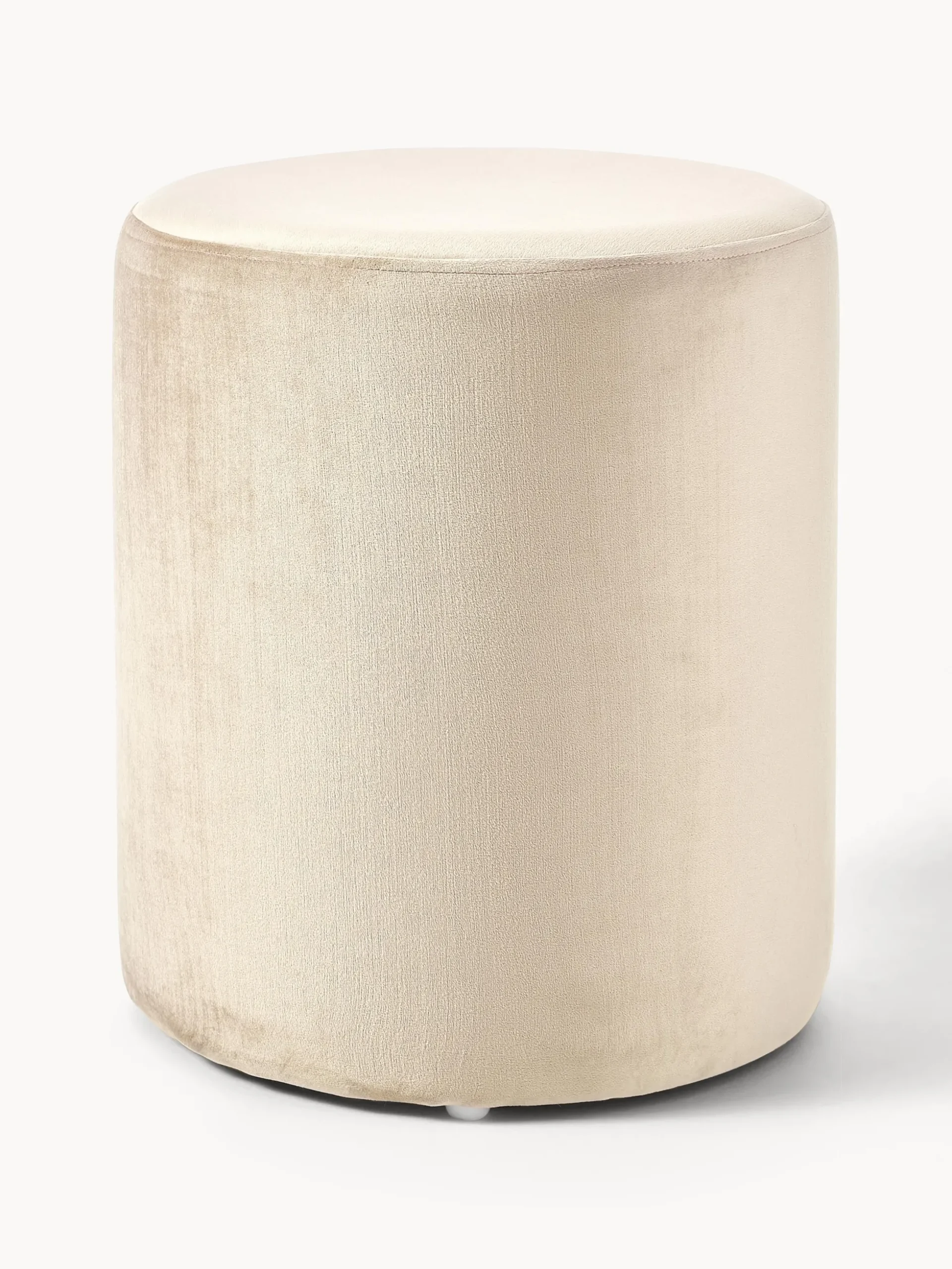 Pouf in velluto Daisy
