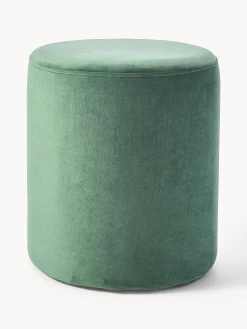Pouf in velluto Daisy