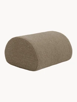 Pouf lounge da giardino fatto in bouclé Rouli
