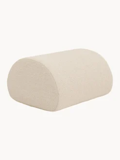 Pouf lounge da giardino fatto in bouclé Rouli