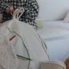 Pouf per bambini fatto a mano Farm