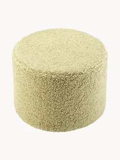 Pouf per bambini in teddy Sugar Ø 40 cm