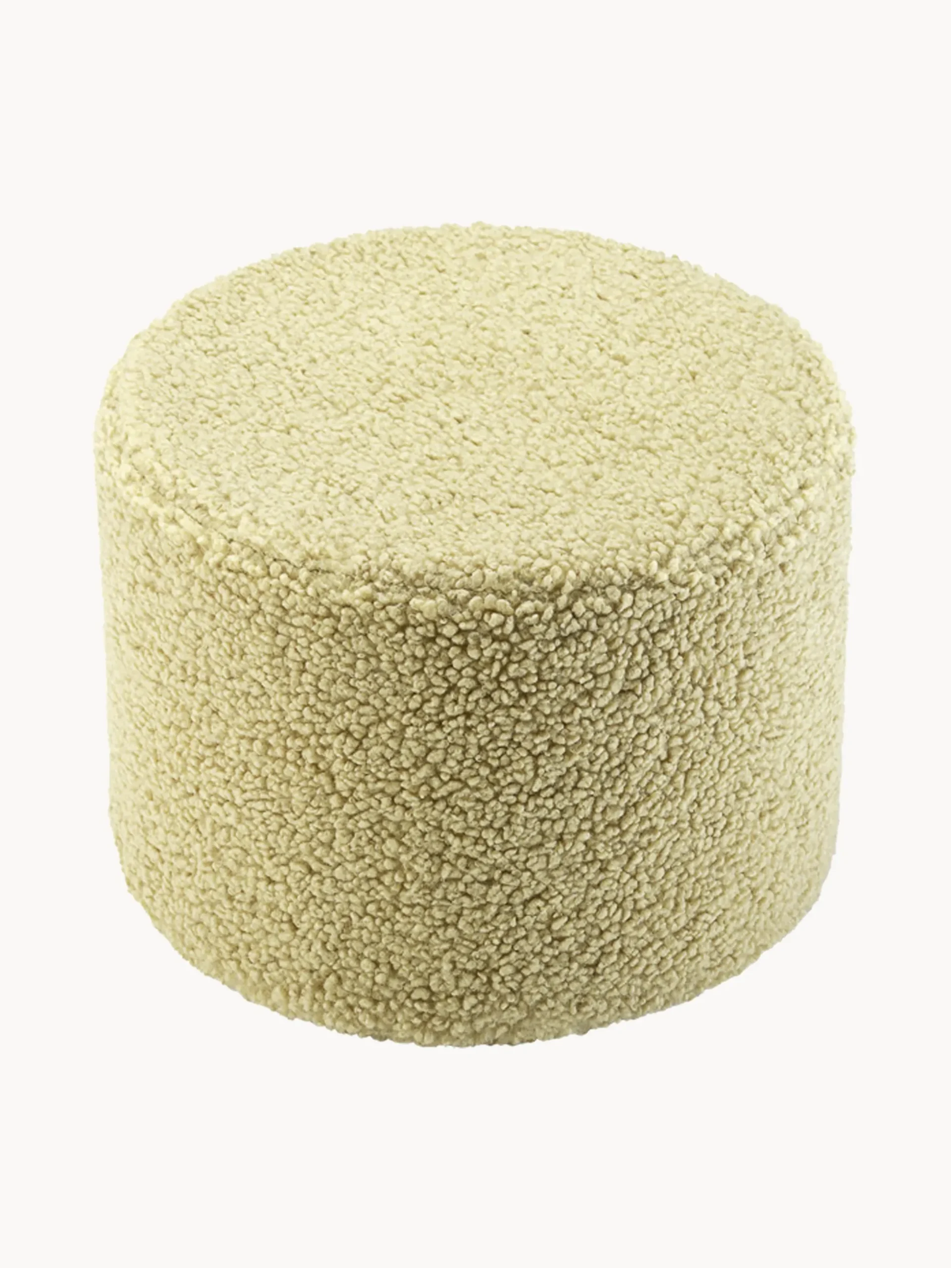 Pouf per bambini in teddy Sugar Ø 40 cm