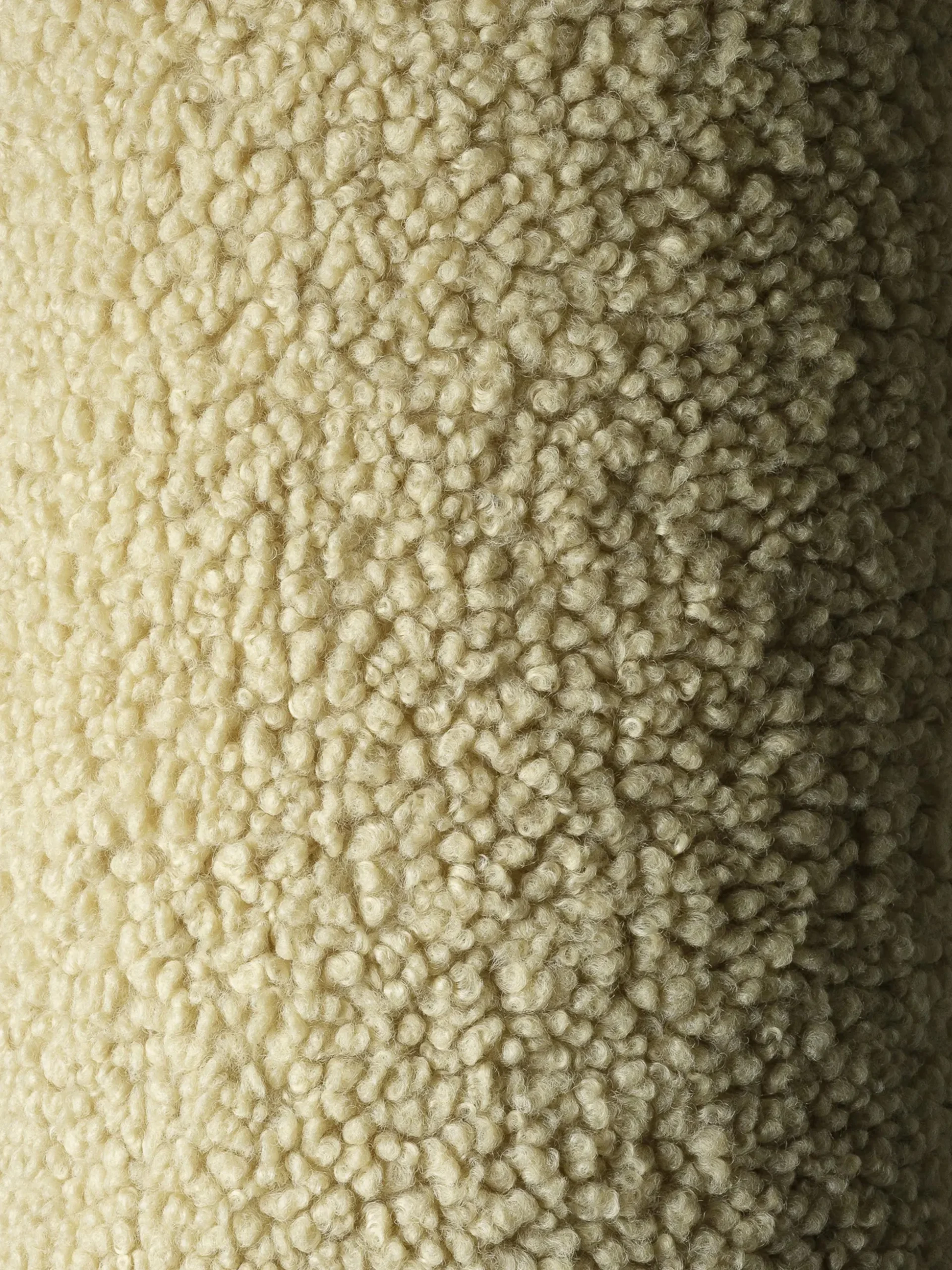 Pouf per bambini in teddy Sugar Ø 40 cm