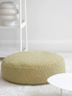Pouf per bambini in teddy Sugar Ø 65 cm