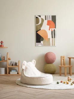 Pouf per bambini in teddy Bear