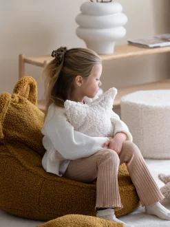 Pouf per bambini in teddy Bear