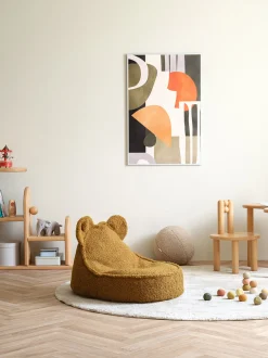 Pouf per bambini in teddy Bear