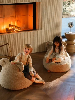 Pouf per bambini in teddy Bear