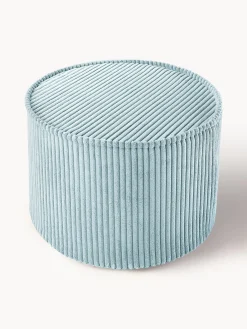 Pouf per bambini in velluto a coste Sugar Ø 40 cm