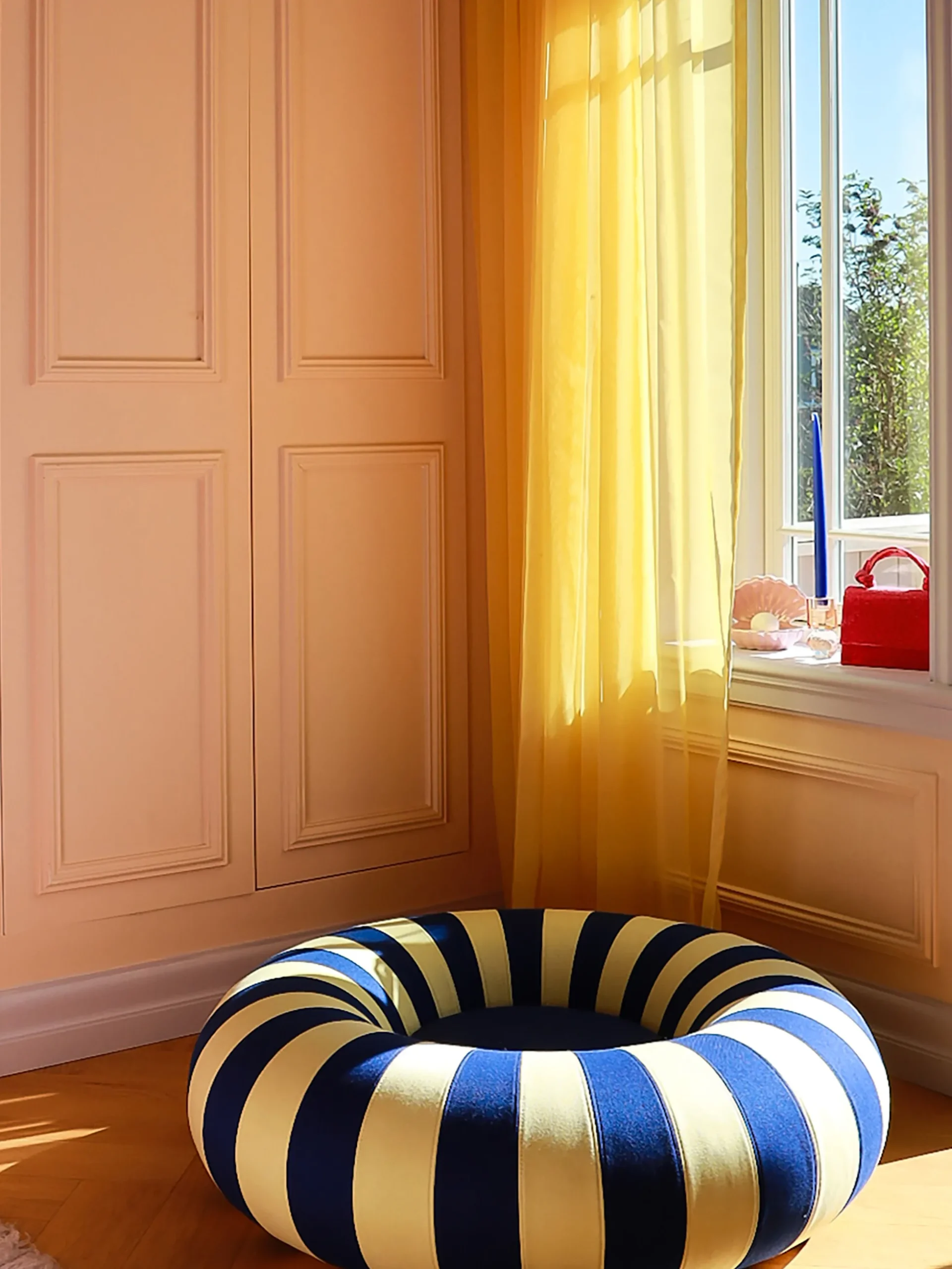 Pouf rotondo Float