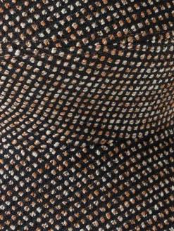 Pouf rotondo imbottito Zig Zag