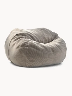 Pouf sacco in velluto a coste Vetsak
