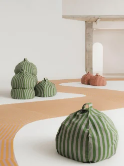 Pouf sacco per bambini in cotone Vibes