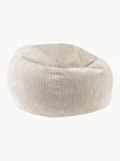 Pouf sacco per bambini in velluto a coste fatto a mano Flora