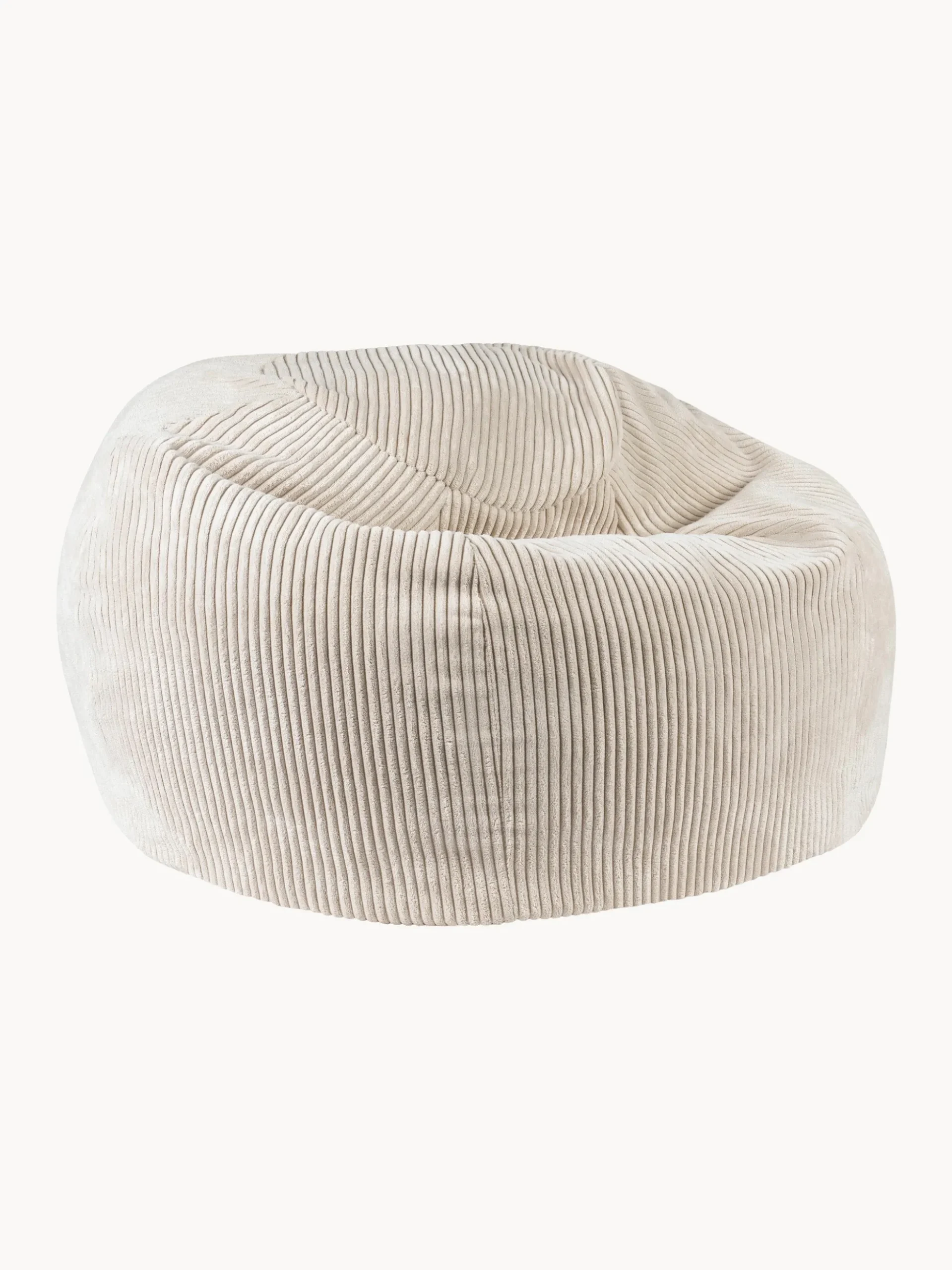 Pouf sacco per bambini in velluto a coste fatto a mano Flora
