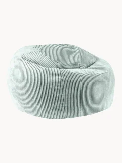 Pouf sacco per bambini in velluto a coste fatto a mano Flora