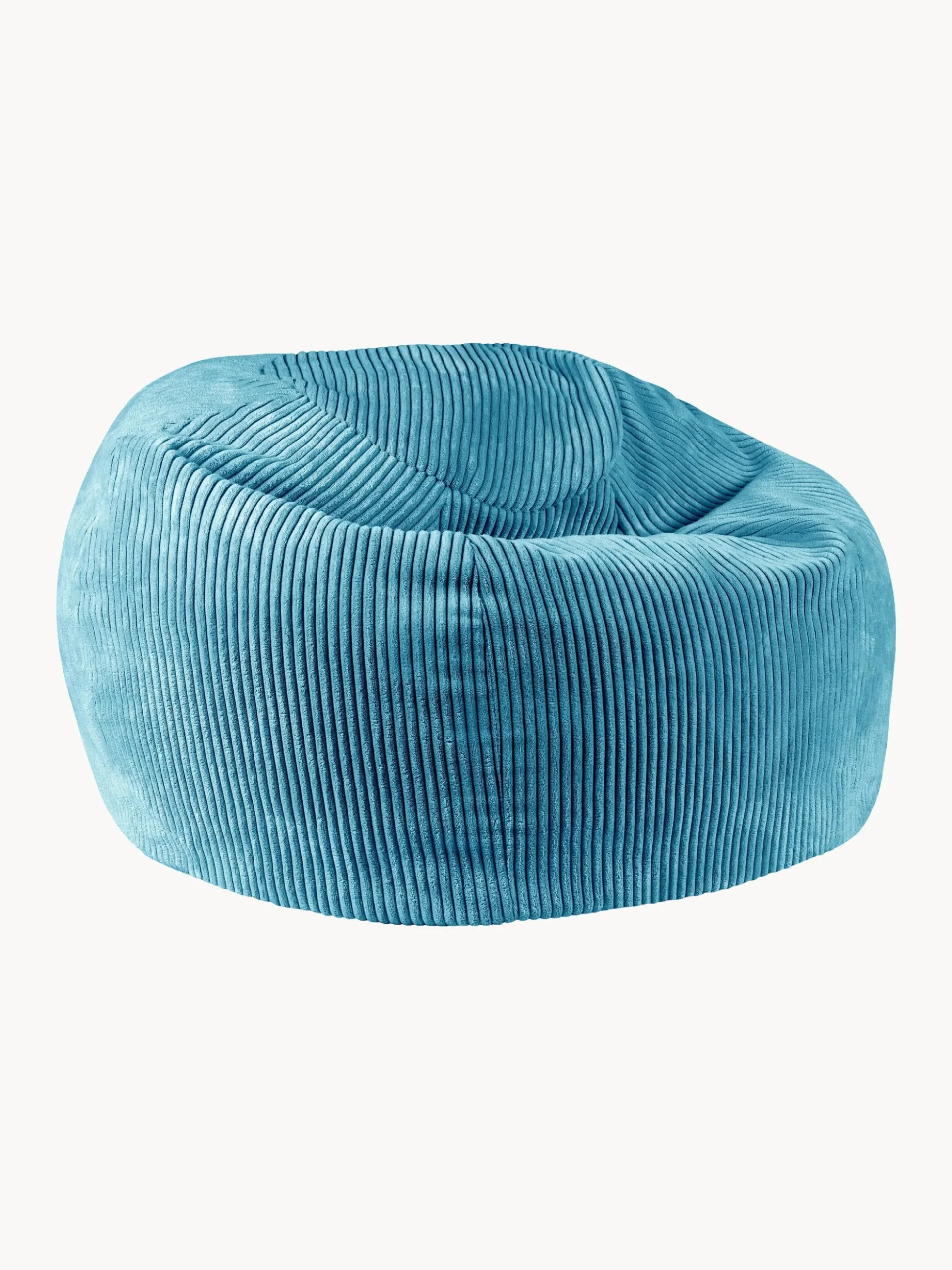 Pouf sacco per bambini in velluto a coste fatto a mano Flora