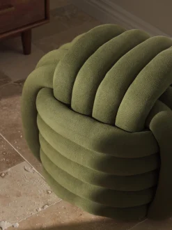 Pouf annodato Twist