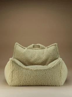 Pouf a sacco per bambini in teddy Sugar