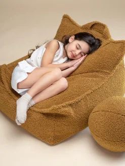 Pouf a sacco per bambini in teddy Sugar