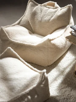 Pouf a sacco per bambini in teddy Sugar