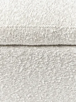 Pouf contenitore in tessuto bouclé Winou
