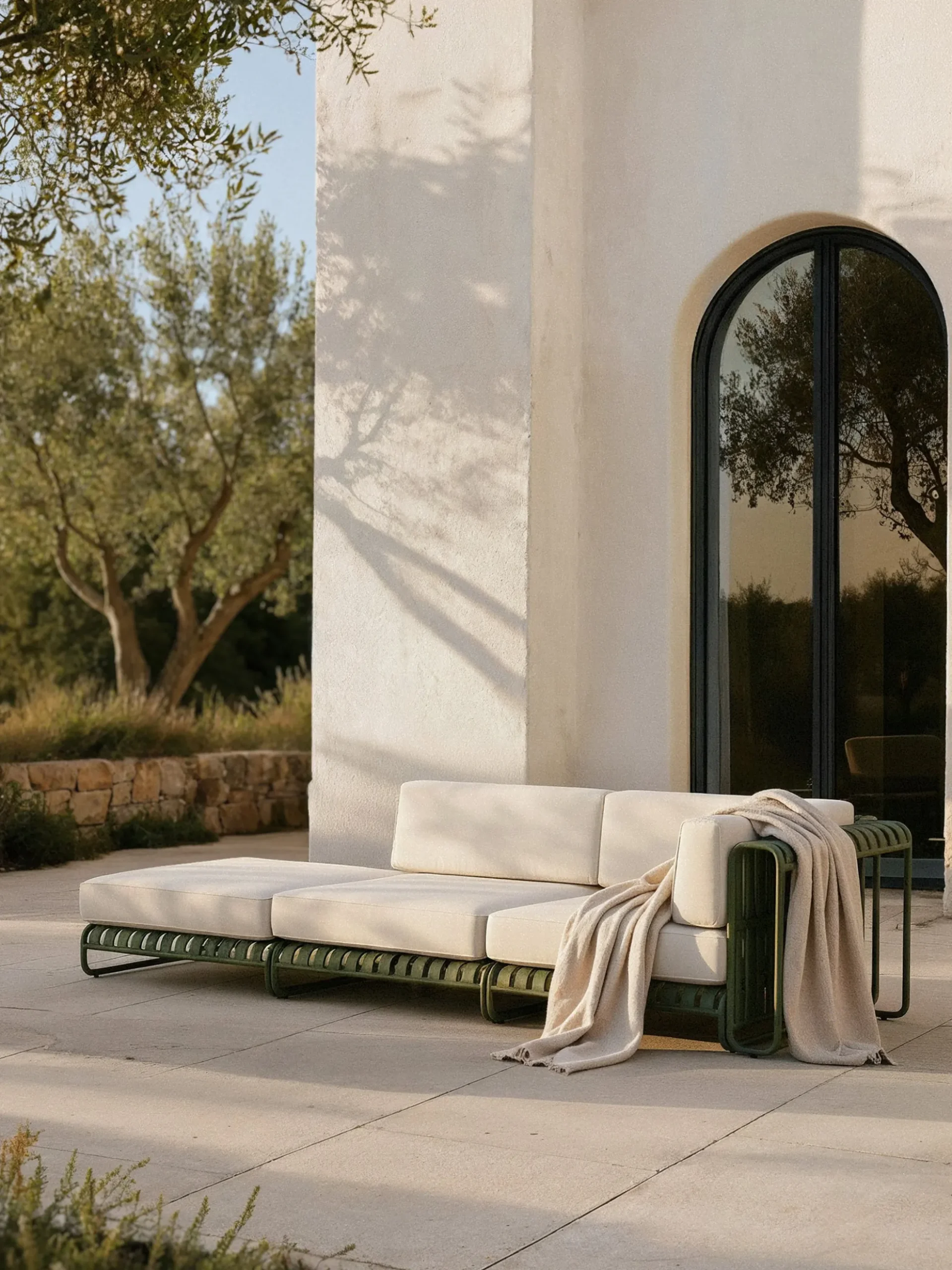 Pouf da giardino Caio