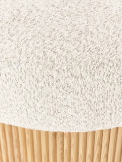 Pouf grande imbottito con contenitore Nala