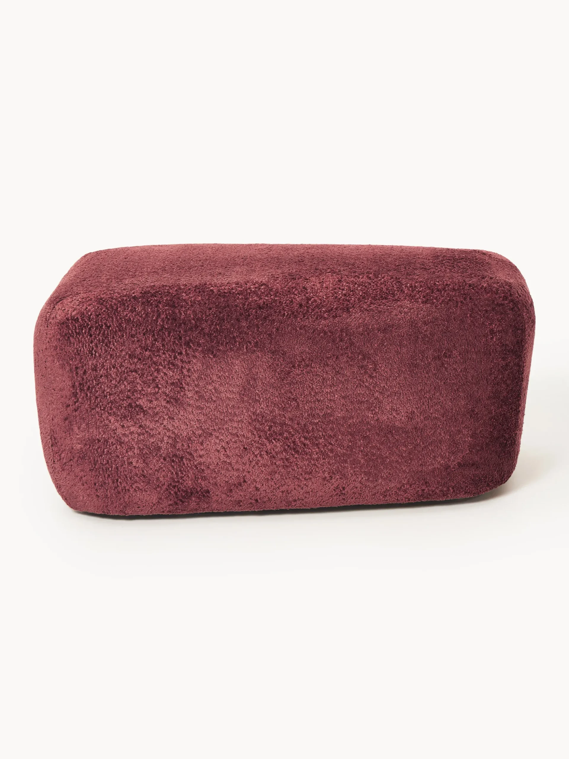 Pouf grande in bouclé Wolke
