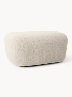 Pouf grande in bouclé Wolke