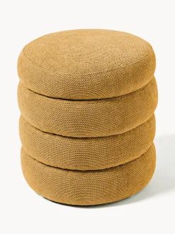 Pouf imbottito con contenitore Alto