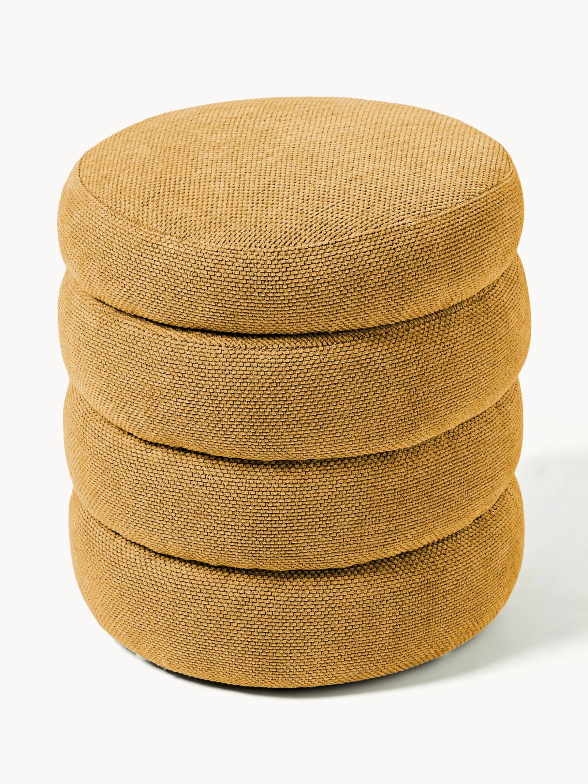 Pouf imbottito con contenitore Alto
