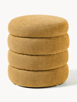 Pouf imbottito con contenitore Alto