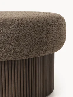 Pouf imbottito grande con contenitore Nala