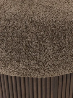 Pouf imbottito grande con contenitore Nala