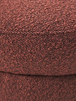 Pouf imbottito in bouclé Alto