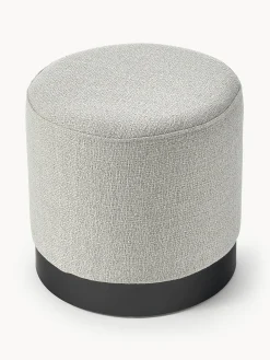 Pouf in bouclé Orchid