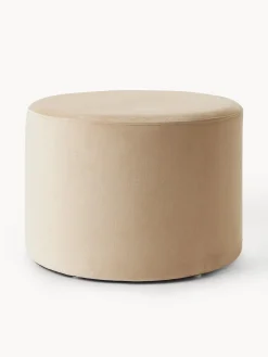 Pouf in velluto Daisy