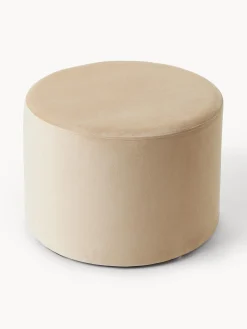 Pouf in velluto Daisy